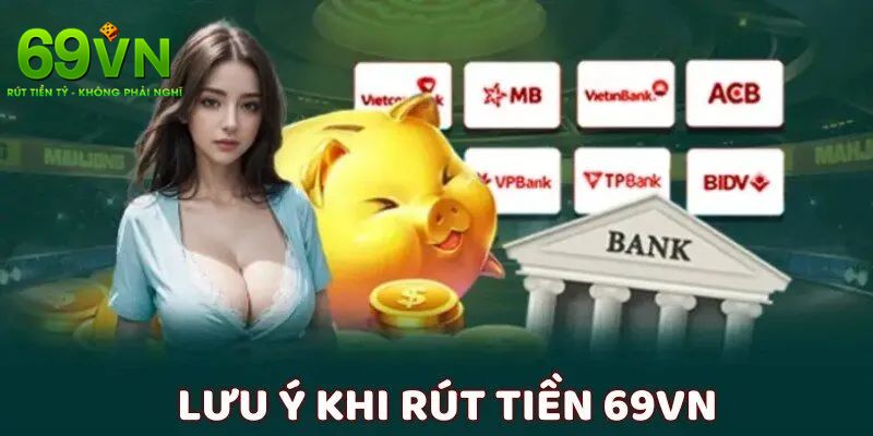 Hướng Dẫn Rút Tiền 69VN Đúng Quy Trình Và An Toàn 4 Những lưu ý quan trọng bạn cần biết khi giao dịch rút tiền tại 69VN